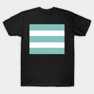 Strips - blue and white. T-Shirt